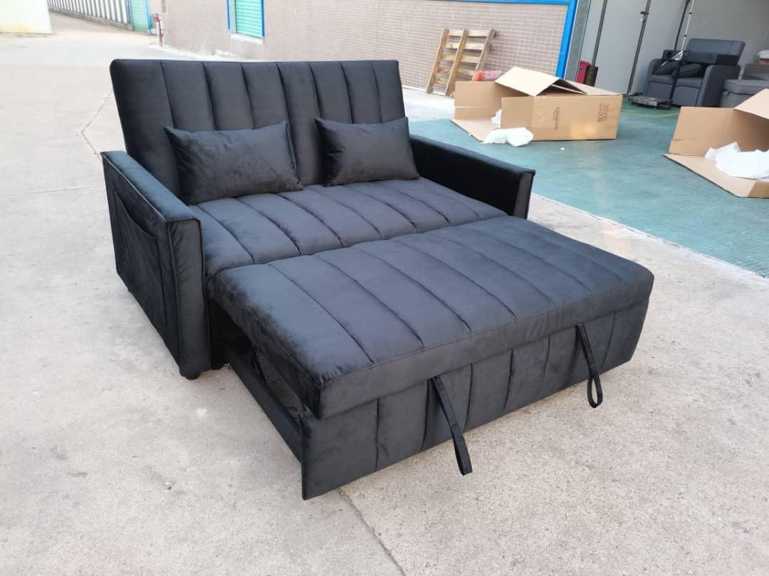 Paris sofa bed – Black - Image 2